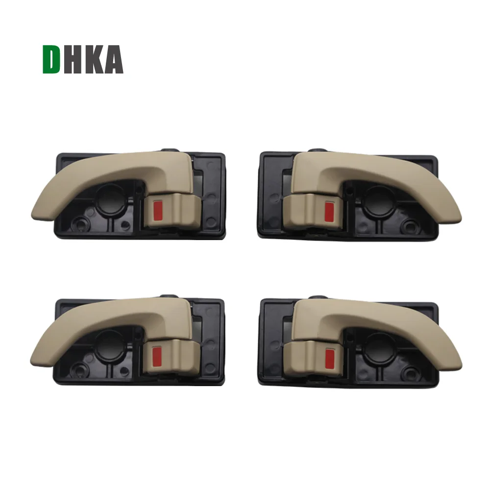 DHKA INSIDE INTERIOR DOOR HANDLE For HYUNDAI Tucson 05-09 2005 2006 2007 2008 2009 OEM: RH:82620-2E000 LH:82610-2E000
DHKA INSIDE INTERIOR DOOR HANDLE For HYUNDAI Tucson 05-09 2005 2006 2007 2008 2009 OEM: RH:82620-2E000 LH:82610-2E000