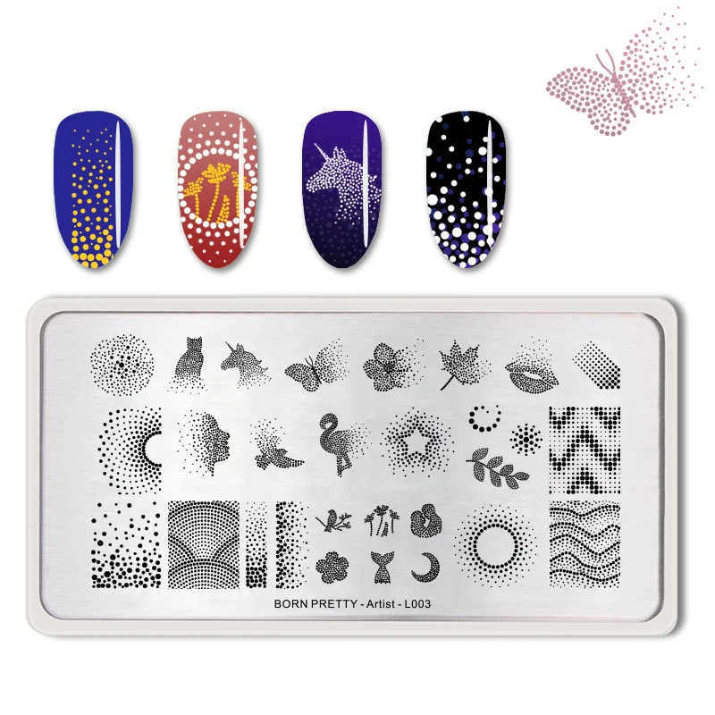 BORN PRETTY Nail Stamping Plates Maple Leaf DIY Nail Art Stamp Image Template Artist Pattern L003
BORN PRETTY Nail Stamping Plates Maple Leaf DIY Nail Art Stamp Image Template Artist Pattern L003