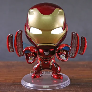 Hot Toy Cosbaby Iron Man Mark L MK 50 Nano Cannon PVC Action Figure Collectible Model Toy with LED Light
Hot Toy Cosbaby Iron Man Mark L MK 50 Nano Cannon PVC Action Figure Collectible Model Toy with LED Light