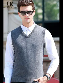 Dusen Klein Men Basic Pullover Slim Fit Vest Men's Sweaters Knitwear Cashmere Wool Pull Homme 68185 2019 Spring
Dusen Klein Men Basic Pullover Slim Fit Vest Men's Sweaters Knitwear Cashmere Wool Pull Homme 68185 2019 Spring