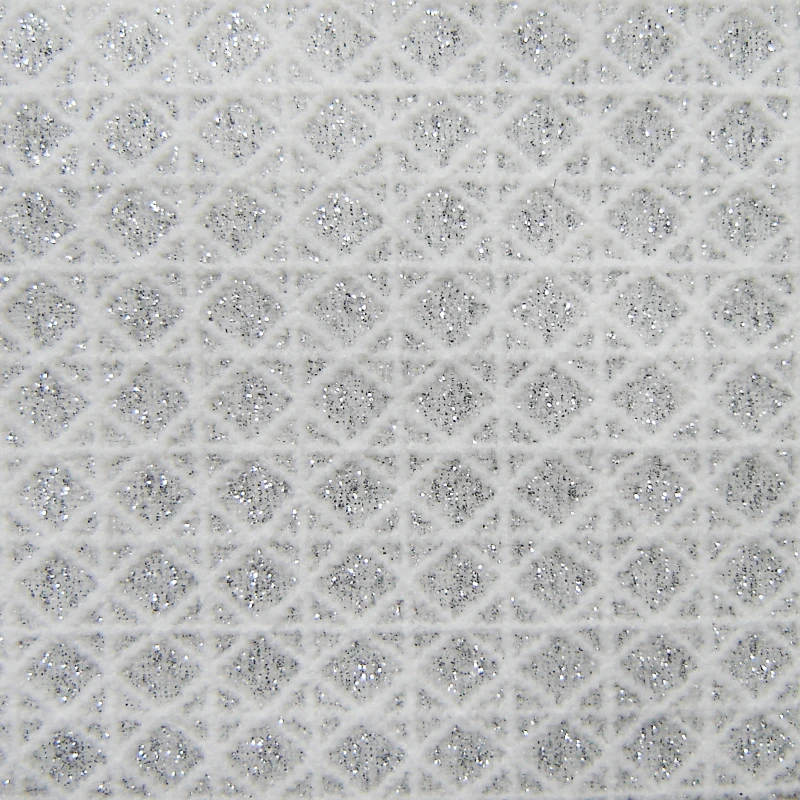 90*125CM Shining Silver Powder 3D Grid Bonded Fabric Wedding Party Dress Christmas Cape Cosplay Clothes Sewing Cloth Material
90*125CM Shining Silver Powder 3D Grid Bonded Fabric Wedding Party Dress Christmas Cape Cosplay Clothes Sewing Cloth Material