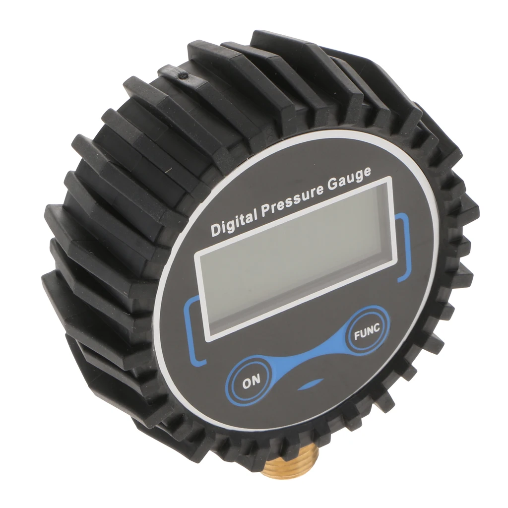 Digital Tire Inflator Pressure Gauge - 200 PSI For Vehicles Car Truck Motorcycle, Bicycle Digital Tire Inflator Pressure Gauge - 200 PSI For Vehicles Car Truck Motorcycle, Bicycle