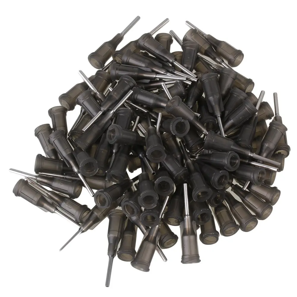 Серые 1/2 "16Ga тупой конец Luer Lock дозирующие иглы наконечники игл для шприца