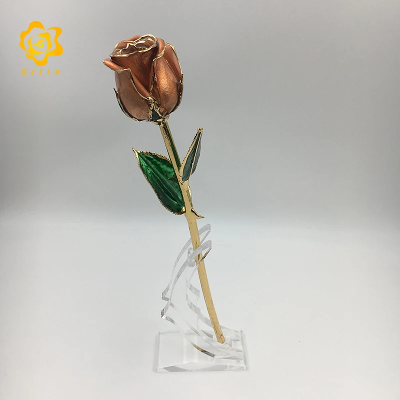 G029-9 Sweety Gift For Valentines Day Gifts The champagne Color Rose Bud Dipped in 24K Gold with Red Gift Box and Bag 
G029-9 Sweety Gift For Valentines Day Gifts The champagne Color Rose Bud Dipped in 24K Gold with Red Gift Box and Bag