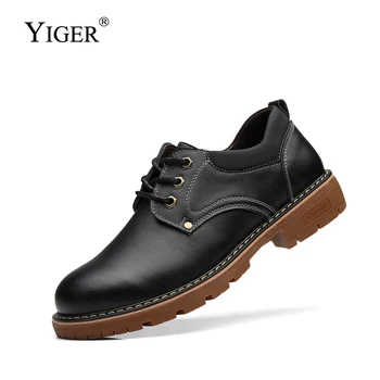 YIGER New men Tooling shoes man causal genuine Leather shoes lace-up Martins male shoes men Low upper leisure shoes non-slip 281
YIGER New men Tooling shoes man causal genuine Leather shoes lace-up Martins male shoes men Low upper leisure shoes non-slip 281