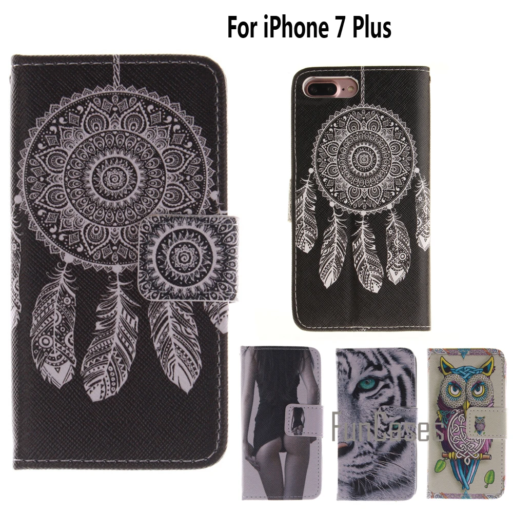 Для coque iPhone 7 Plus чехол для fundas 5 дюймов + подставка карт phne 1 celphone appl celular|for iphone|apple