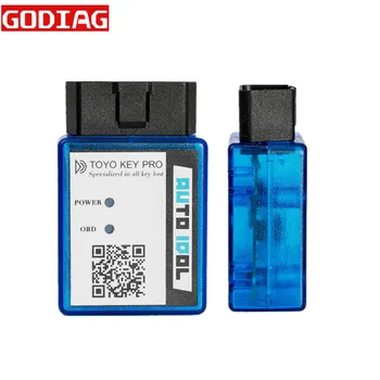 New Toyo Key Pro OBD II Support for Toyota 40/80/128 BIT (4D, 4D-G, 4D-H) All Key Lost for Toyota Auto Key Programmer
New Toyo Key Pro OBD II Support for Toyota 40/80/128 BIT (4D, 4D-G, 4D-H) All Key Lost for Toyota Auto Key Programmer