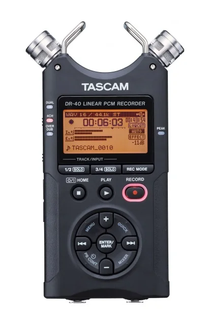 New Hot Original Tascam dr-40 handheld digital voice recorder professional recording pen with 4GB
New Hot Original Tascam dr-40 handheld digital voice recorder professional recording pen with 4GB