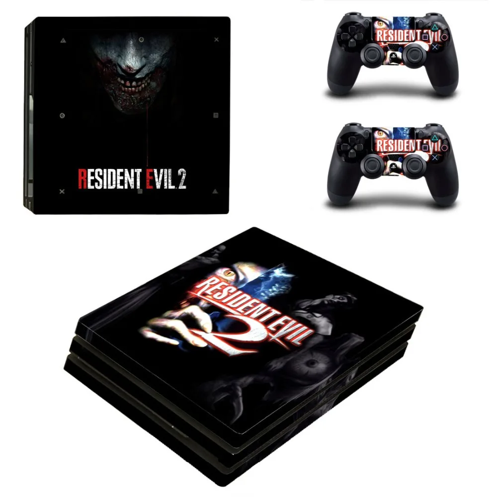 PS4 Pro Skin Sticker Decal for Sony PlayStation 4 Console and 2 Controller PS4 Pro Skin Sticker Vinyl - Resident Evil 2
PS4 Pro Skin Sticker Decal for Sony PlayStation 4 Console and 2 Controller PS4 Pro Skin Sticker Vinyl - Resident Evil 2