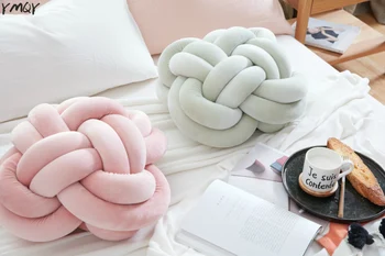 New Handmade Knot Ball Cushion Office Waist Back Cushion Baby Nap Pillow Stuffed Baby Sleep Dolls Toys For Kids Store Decor 25cm
New Handmade Knot Ball Cushion Office Waist Back Cushion Baby Nap Pillow Stuffed Baby Sleep Dolls Toys For Kids Store Decor 25cm