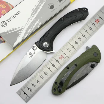 TIGEND CF1814 outdoor cycling supplies diving tools mountaineering self-defense portable fruit folding knife camping tactics EDC
TIGEND CF1814 outdoor cycling supplies diving tools mountaineering self-defense portable fruit folding knife camping tactics EDC