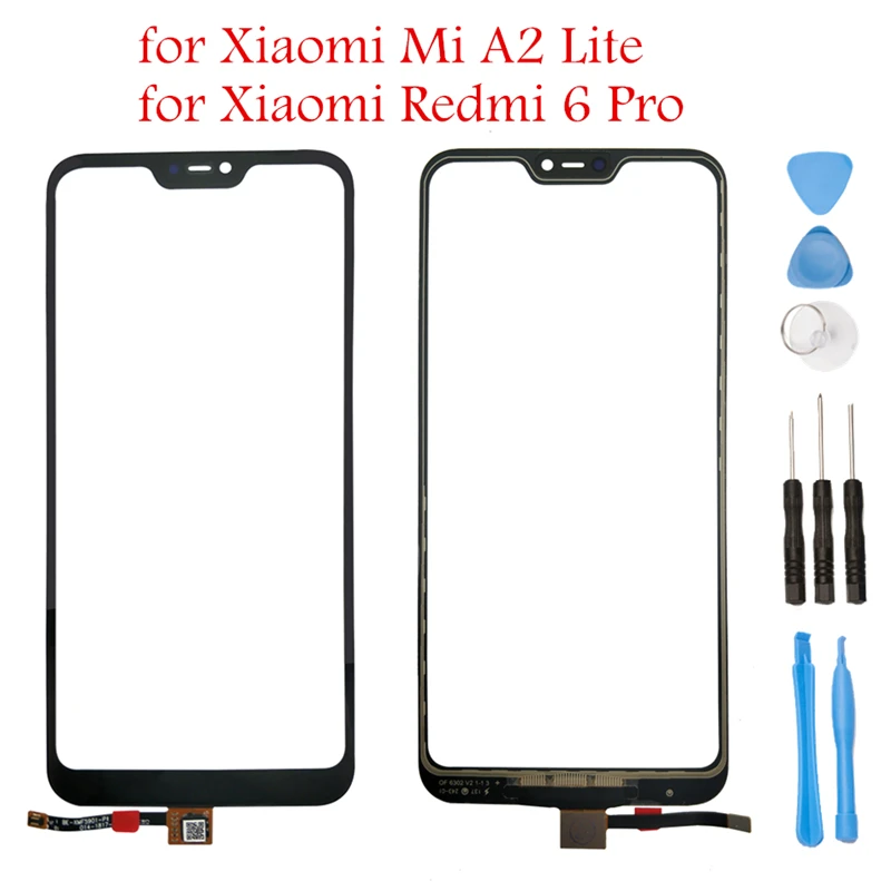 for Xiaomi Mi A2 Lite Touch Screen Sensor Glass Panel for Xiaomi Redmi 6 Pro Touchscreen Panel Front Outer Glass Replace Parts
for Xiaomi Mi A2 Lite Touch Screen Sensor Glass Panel for Xiaomi Redmi 6 Pro Touchscreen Panel Front Outer Glass Replace Parts