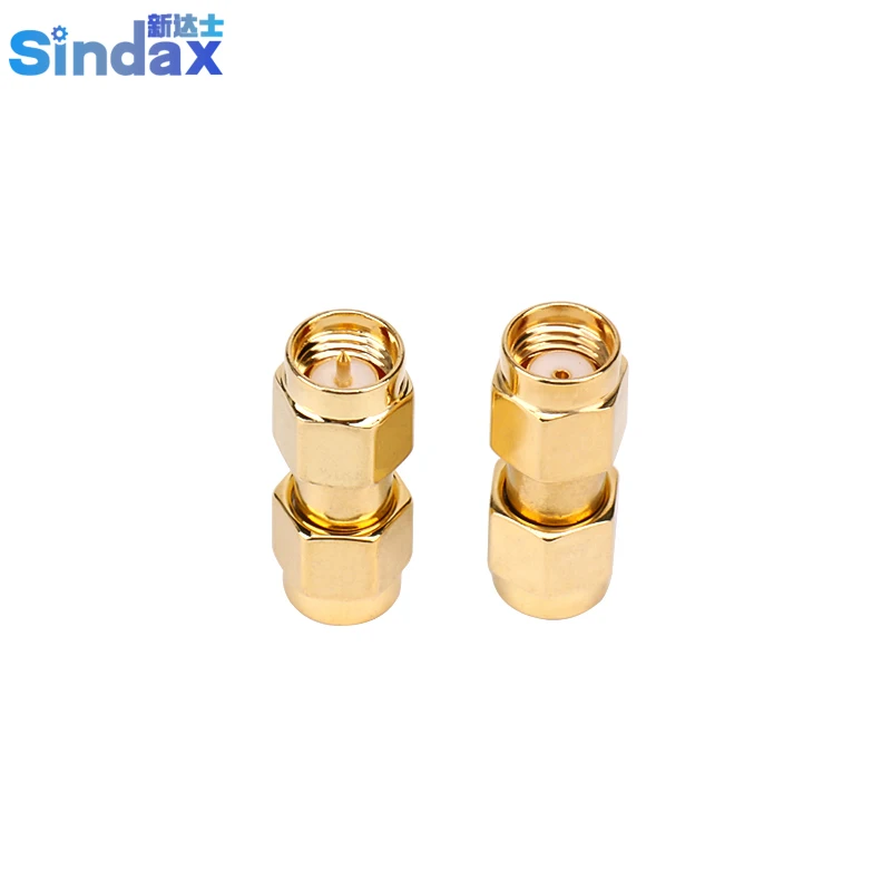 Sindax RP-SMA-JJ Plug SMA Male to RP SMA Female straight connector Male to Female Adapter 10PCS
Sindax RP-SMA-JJ Plug SMA Male to RP SMA Female straight connector Male to Female Adapter 10PCS
