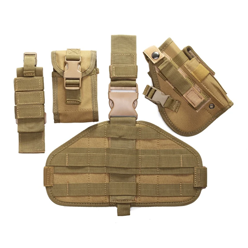Holster Pouch Outdoor hunting Adjustable Detachable Waterproof Oxford Cloth Leg Cover Pistol Strap Belt Bag
Holster Pouch Outdoor hunting Adjustable Detachable Waterproof Oxford Cloth Leg Cover Pistol Strap Belt Bag