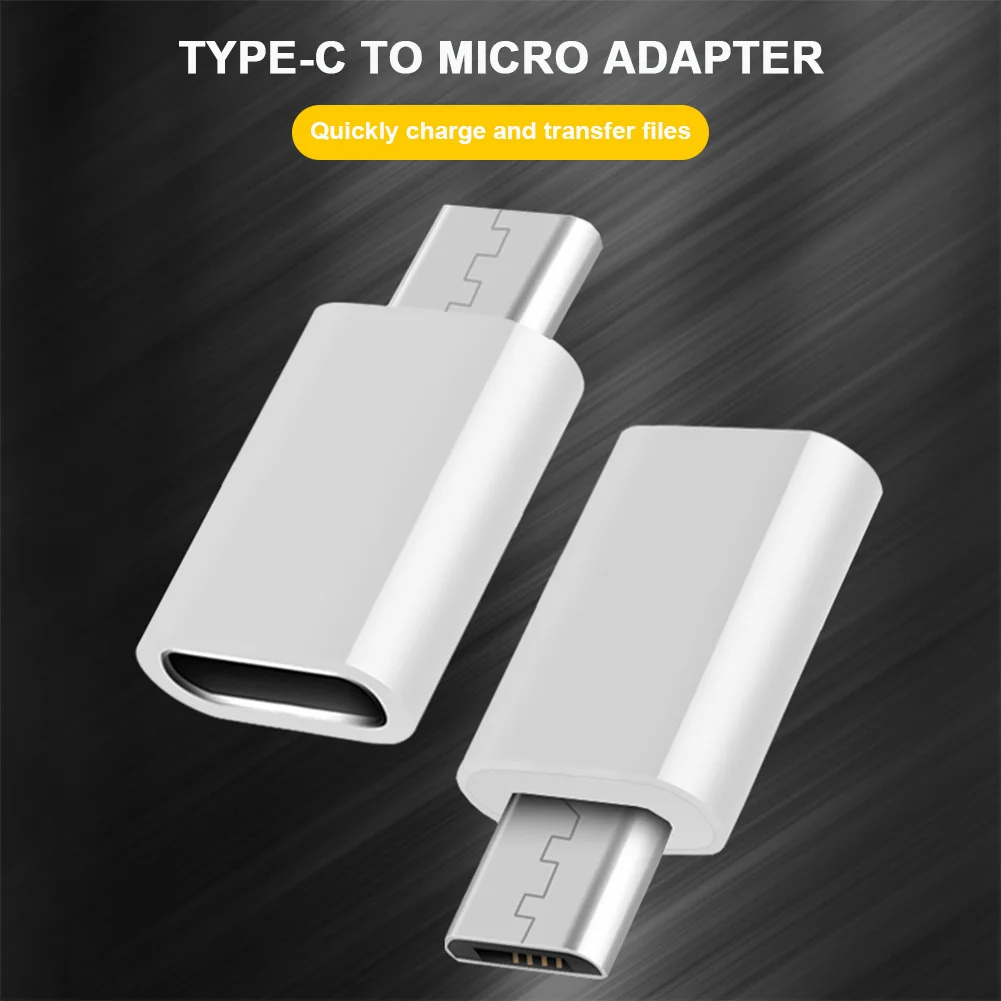 Фото Переходник для зарядного устройства Mini USB 3 1 Type C мама-Micro папа конвертер Macbook Oneplus | Переходники и адаптеры (32971456673)