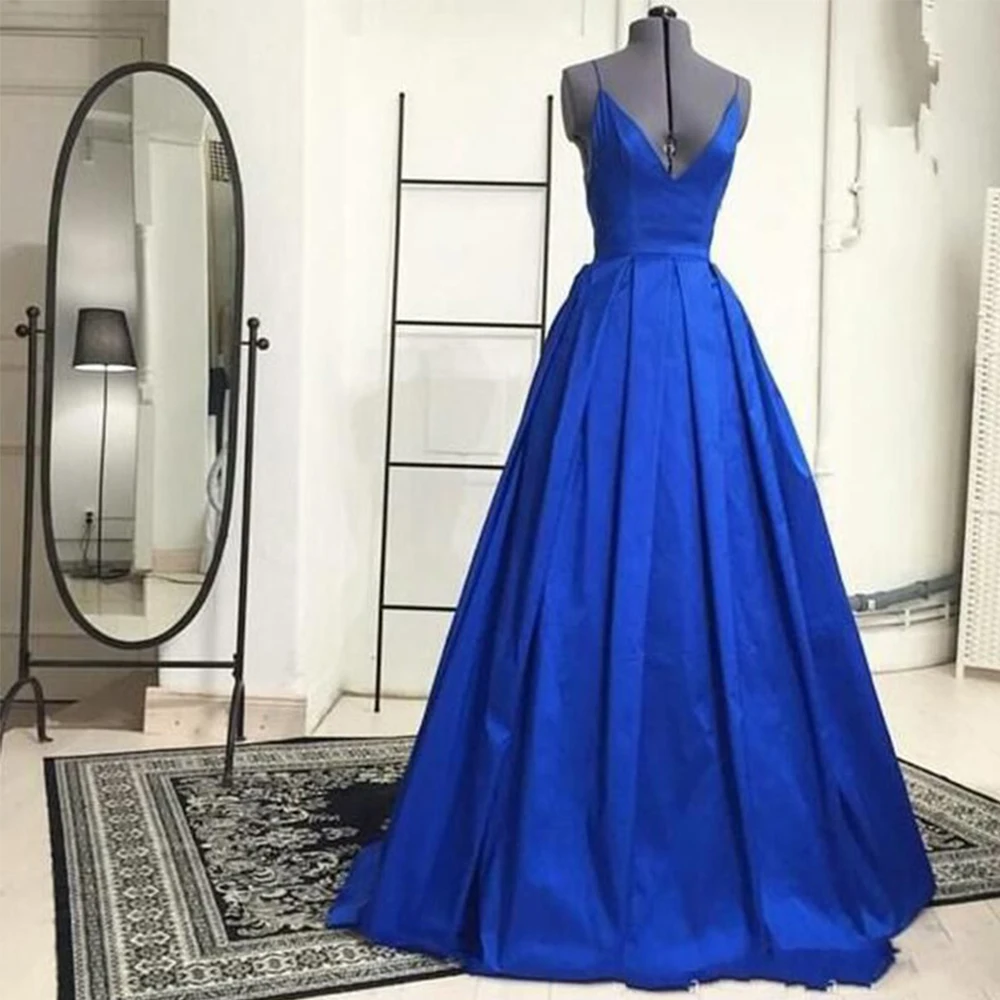 Vestidos-de-festa Royal Blue Prom Dress 2020 A-Line Backless Long Party Dresses Floor Length Formal Gowns robe-de-soiree
Vestidos-de-festa Royal Blue Prom Dress 2020 A-Line Backless Long Party Dresses Floor Length Formal Gowns robe-de-soiree