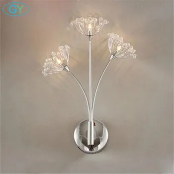 modern crystal led wall lamps stainless steel art decoration wall sconces 3pcs G4 LED bulb home lamps fixture GY lighting
modern crystal led wall lamps stainless steel art decoration wall sconces 3pcs G4 LED bulb home lamps fixture GY lighting