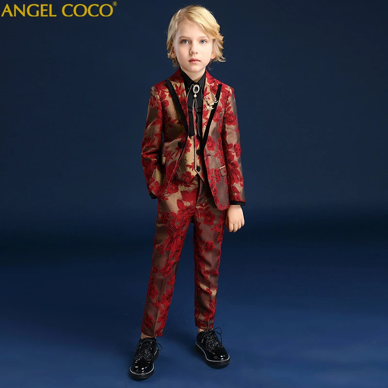 Suit for Boy Single Breasted Boys Suits for Weddings Costume Enfant Garcon Mariage Boys Blazer Jogging Garcon Kids Suits
Suit for Boy Single Breasted Boys Suits for Weddings Costume Enfant Garcon Mariage Boys Blazer Jogging Garcon Kids Suits
