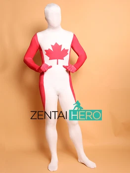 Free Shipping DHL Printing Lycra Red&White Canada Flag Cosplay Costume Superhero Costume For Halloween Carnival Events Costume
Free Shipping DHL Printing Lycra Red&White Canada Flag Cosplay Costume Superhero Costume For Halloween Carnival Events Costume
