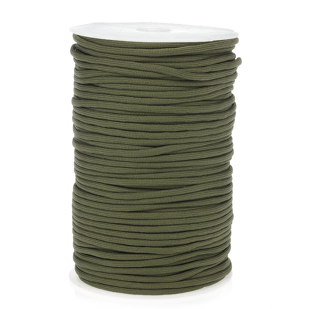 100M 550 Type Parachute Cord for Survival Parachute Cord Lanyard Camping Climbing Camping Rope Hiking Strand Rescue Tent Rope
100M 550 Type Parachute Cord for Survival Parachute Cord Lanyard Camping Climbing Camping Rope Hiking Strand Rescue Tent Rope