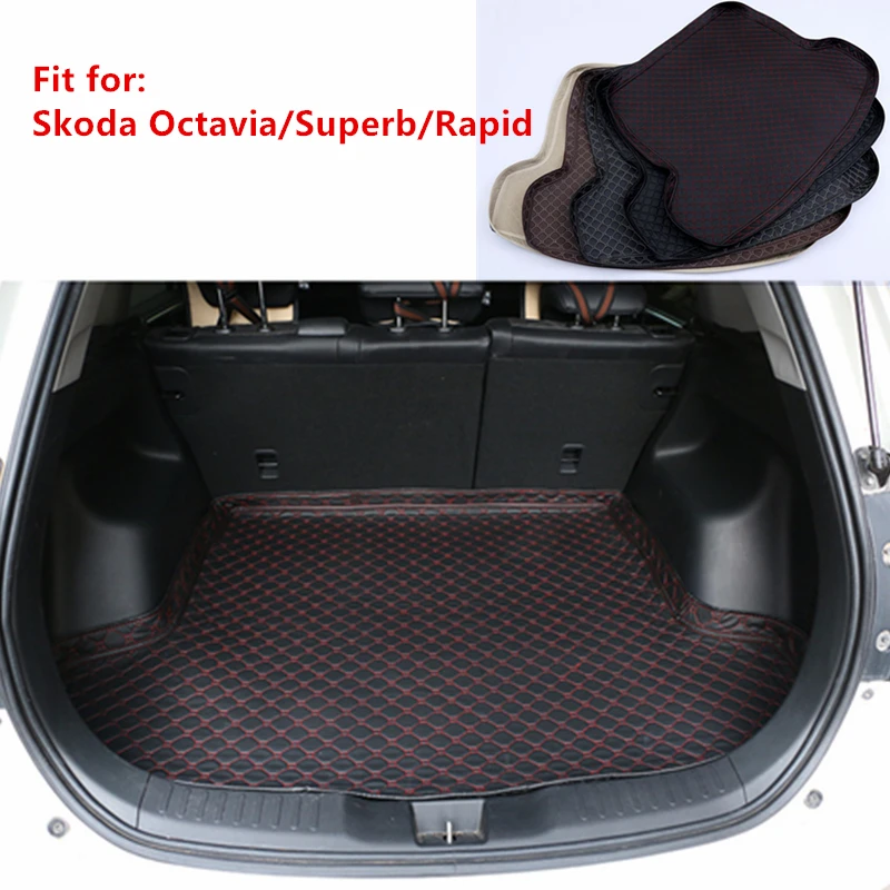5 colors Custom Fit Car Rear Trunk Mat For Skoda Superb Octavia Rapid 2015 2016 2017-2019 Cargo Tray Boot Liner Carpet
5 colors Custom Fit Car Rear Trunk Mat For Skoda Superb Octavia Rapid 2015 2016 2017-2019 Cargo Tray Boot Liner Carpet