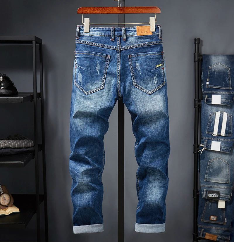 Brand Jeans Men 2019 New Fashion Casual Slim Fit Ruched Denim Pants Trousers High Quality Homme Jeans Designer Jeans Men
Brand Jeans Men 2019 New Fashion Casual Slim Fit Ruched Denim Pants Trousers High Quality Homme Jeans Designer Jeans Men