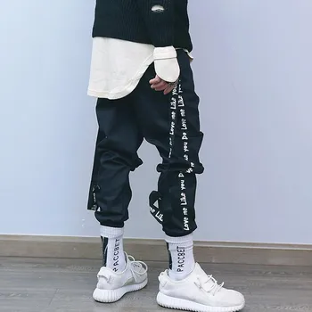 Street style Hip Hop Pants Trousers 2018 Brand New Streetwear Fashion casual Mens Pants Removable ribbon pants MenBrand
Street style Hip Hop Pants Trousers 2018 Brand New Streetwear Fashion casual Mens Pants Removable ribbon pants MenBrand
