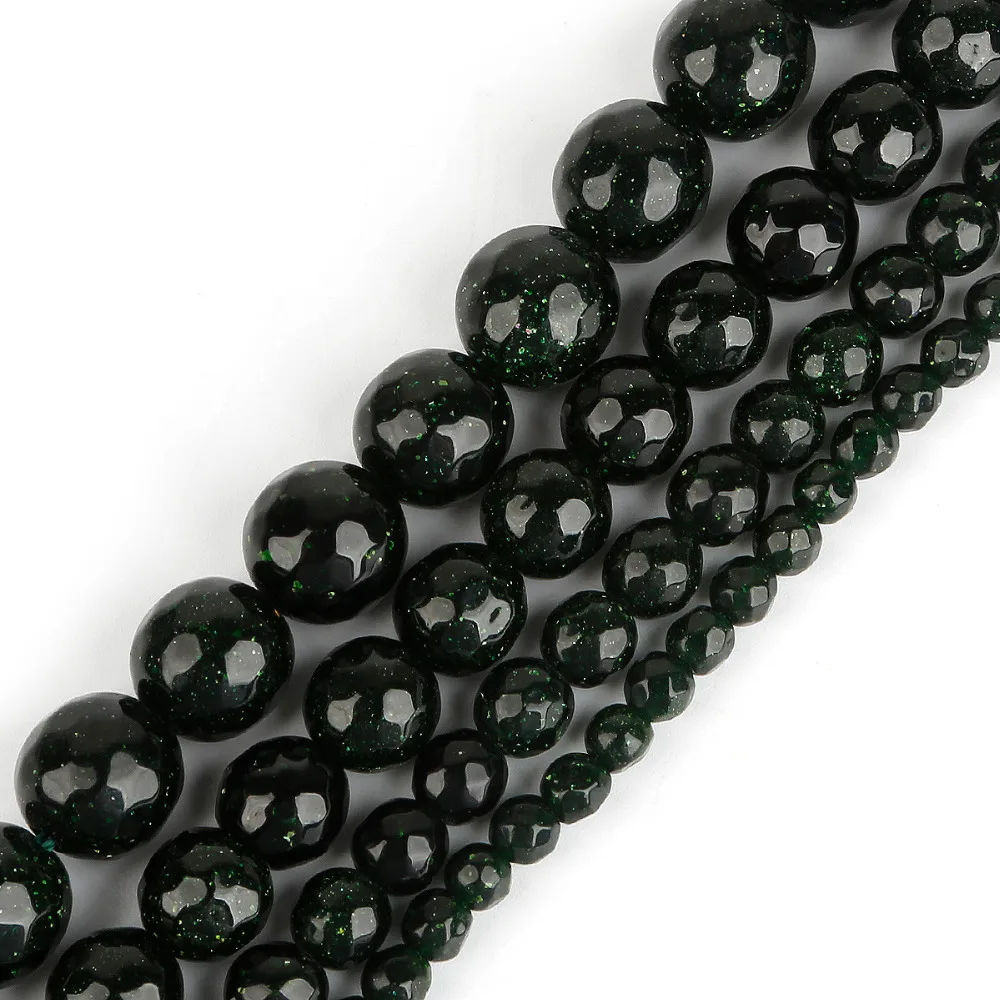 AAA+ Natural Green Sand Dia 4/6/8/10MM Round Faceted Stone Beads For DIY Necklace Bracelet Jewelry Making Material Strand 15''
AAA+ Natural Green Sand Dia 4/6/8/10MM Round Faceted Stone Beads For DIY Necklace Bracelet Jewelry Making Material Strand 15''