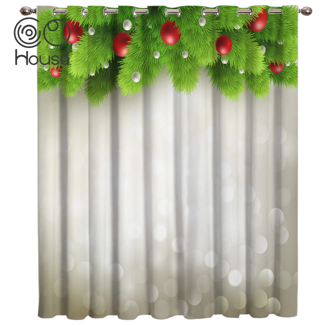 COCOHouse Christmas Tree Decoration Window Curtains Dark Window Blinds Bathroom Bedroom Outdoor Fabric Indoor Print Decor Curtai
COCOHouse Christmas Tree Decoration Window Curtains Dark Window Blinds Bathroom Bedroom Outdoor Fabric Indoor Print Decor Curtai