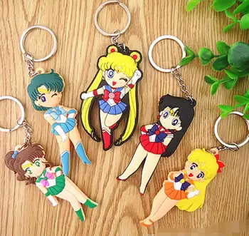 New 30 pcs Mixed Japanese anime Sailor Moon PVC Key Ring Cartoon Keychains Bag Pendant For Best Gift T-34
New 30 pcs Mixed Japanese anime Sailor Moon PVC Key Ring Cartoon Keychains Bag Pendant For Best Gift T-34