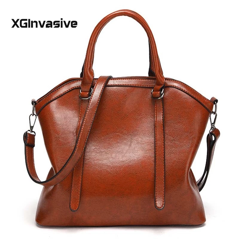 Women bag Oil wax Women's PU Leather Handbags luxury handbags women bags designer Shoulder Bags Women's Messenger shopping bag
Women bag Oil wax Women's PU Leather Handbags luxury handbags women bags designer Shoulder Bags Women's Messenger shopping bag
