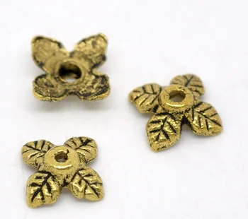 DoreenBeads Zinc metal alloy Beads Caps Four Leaf Clover golden Tone Leaf Pattern 8.0mm( 3/8") x 8.0mm( 3/8"), 70 PCs 2015 new
DoreenBeads Zinc metal alloy Beads Caps Four Leaf Clover golden Tone Leaf Pattern 8.0mm( 3/8") x 8.0mm( 3/8"), 70 PCs 2015 new