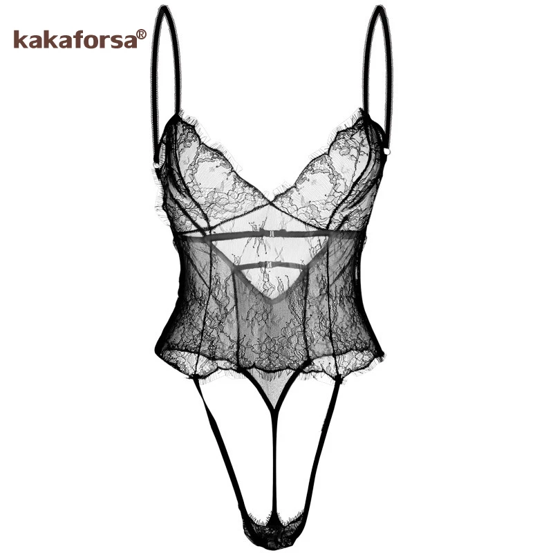 Kakaforsa Sexy Lingerie Hot Black Lace Spliced Erotic Lingerie Costumes Temptation underwear Transparent Sleepwear Sexi Mujer
Kakaforsa Sexy Lingerie Hot Black Lace Spliced Erotic Lingerie Costumes Temptation underwear Transparent Sleepwear Sexi Mujer