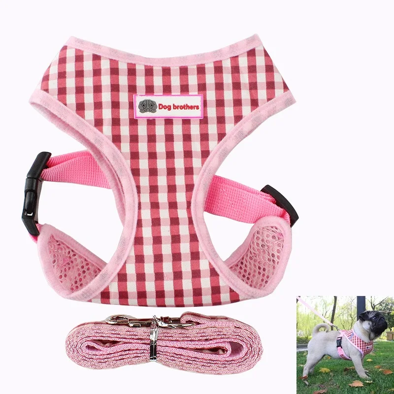 2pcs/lot Plaid Polyester Dog Harness and Leash Lot Pet Accessories Vest Harness for Dogs and Leash Set For Small Medium Dogs
2pcs/lot Plaid Polyester Dog Harness and Leash Lot Pet Accessories Vest Harness for Dogs and Leash Set For Small Medium Dogs