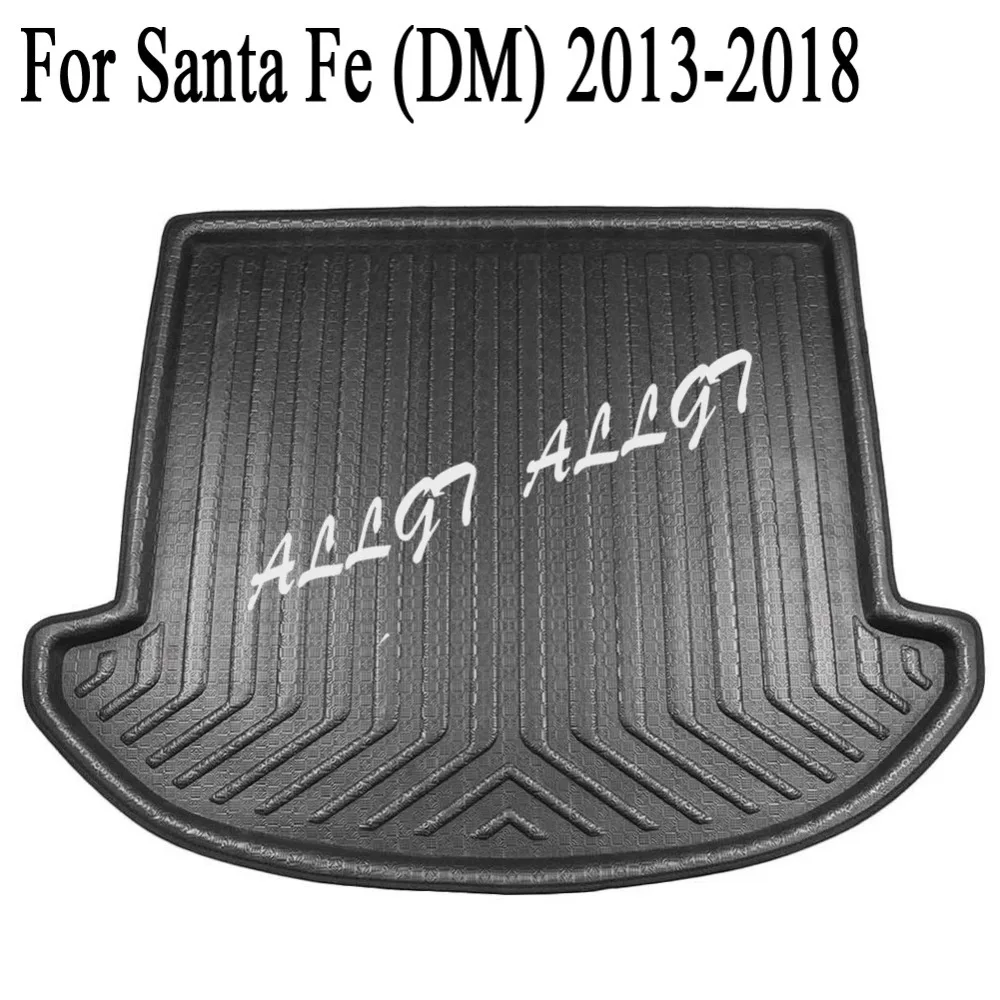 Waterproof Rear Trunk Linear Cargo Floor Mat Automotive for 2013 2014 2015 2016 2017 2018 Hyundai Santa Fe (DM) 7 Seats Black
Waterproof Rear Trunk Linear Cargo Floor Mat Automotive for 2013 2014 2015 2016 2017 2018 Hyundai Santa Fe (DM) 7 Seats Black