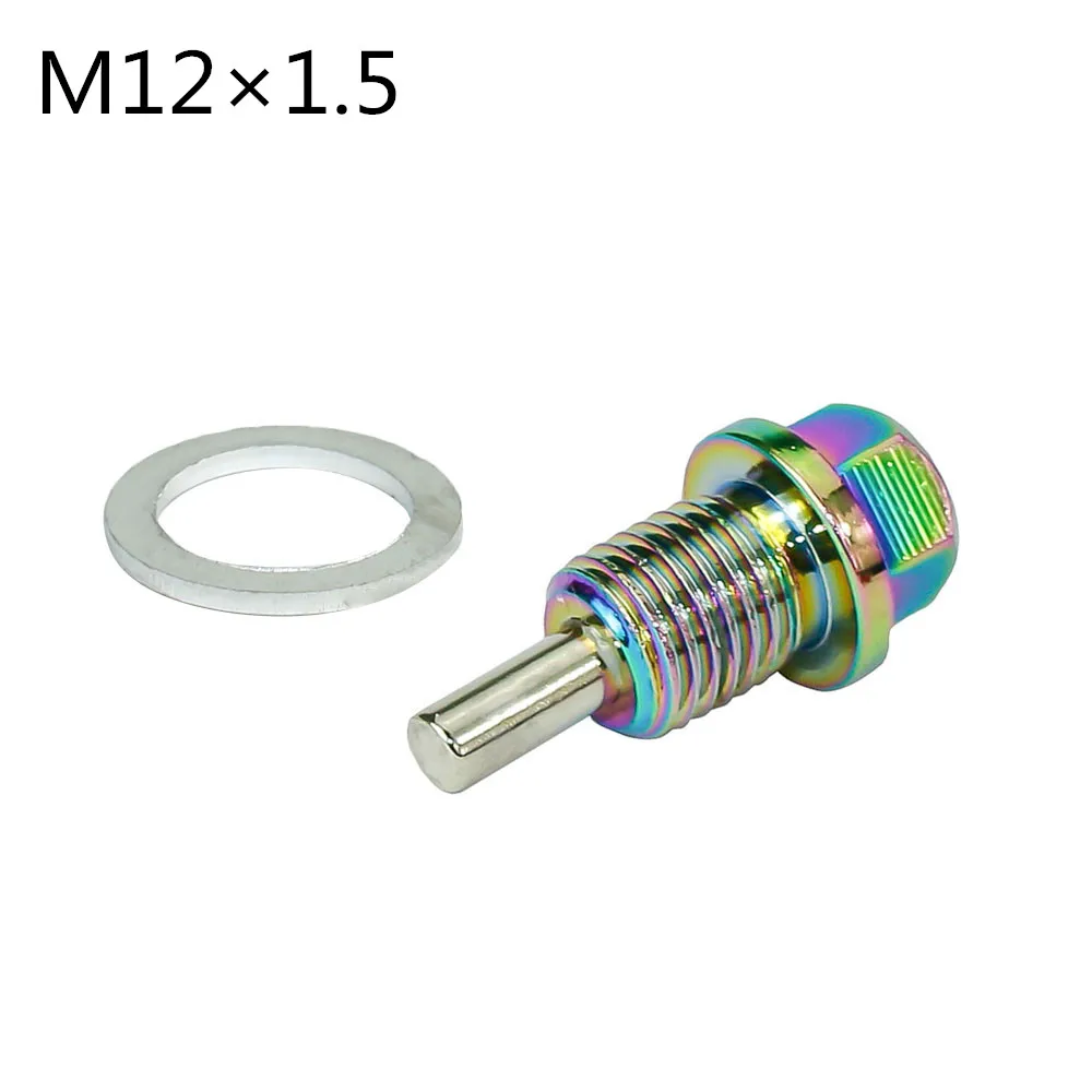 NEO Chrome M12*1.5 Magnetic Oil Drain Plug,Magnetic Oil Sump drain plug Nut Oil Sump Nuts For Most Cars With M12*P1.5MM Thread
NEO Chrome M12*1.5 Magnetic Oil Drain Plug,Magnetic Oil Sump drain plug Nut Oil Sump Nuts For Most Cars With M12*P1.5MM Thread