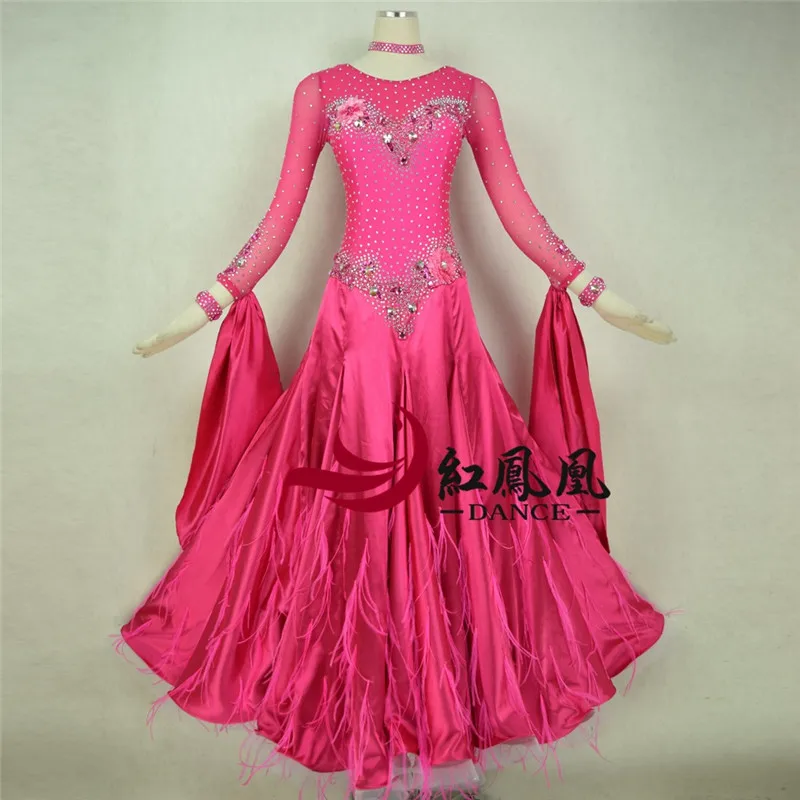 2018 new Modern dance dress women ballroom dance competition dress waltz dance dress adult female dance big swing dress
2018 new Modern dance dress women ballroom dance competition dress waltz dance dress adult female dance big swing dress