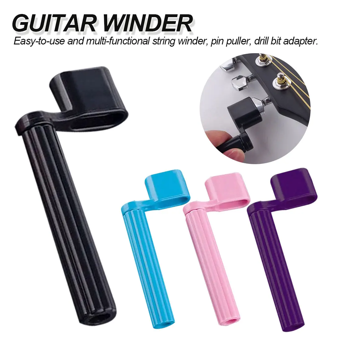 Guitar Winder Needle Puller Musical Instrument Winder Ukulele Winding Stringer Stringing Stringer Winding Stringer Electric
Guitar Winder Needle Puller Musical Instrument Winder Ukulele Winding Stringer Stringing Stringer Winding Stringer Electric