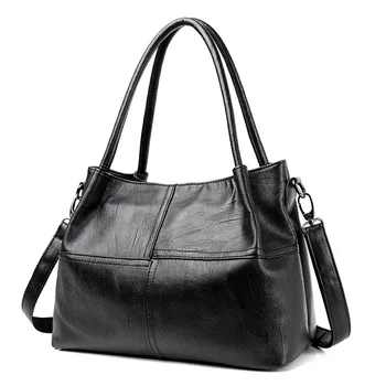 European and American Sty Women's Leather Handbag Ladies Shoulder Bags Women Messenger Bags Fashion Patchwork Women Bag
European and American Sty Women's Leather Handbag Ladies Shoulder Bags Women Messenger Bags Fashion Patchwork Women Bag