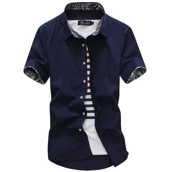 MarKyi 2017 summer short sleeve floral mens dress shirts plus size 5xl slim fit casual social shirt men good quality
MarKyi 2017 summer short sleeve floral mens dress shirts plus size 5xl slim fit casual social shirt men good quality