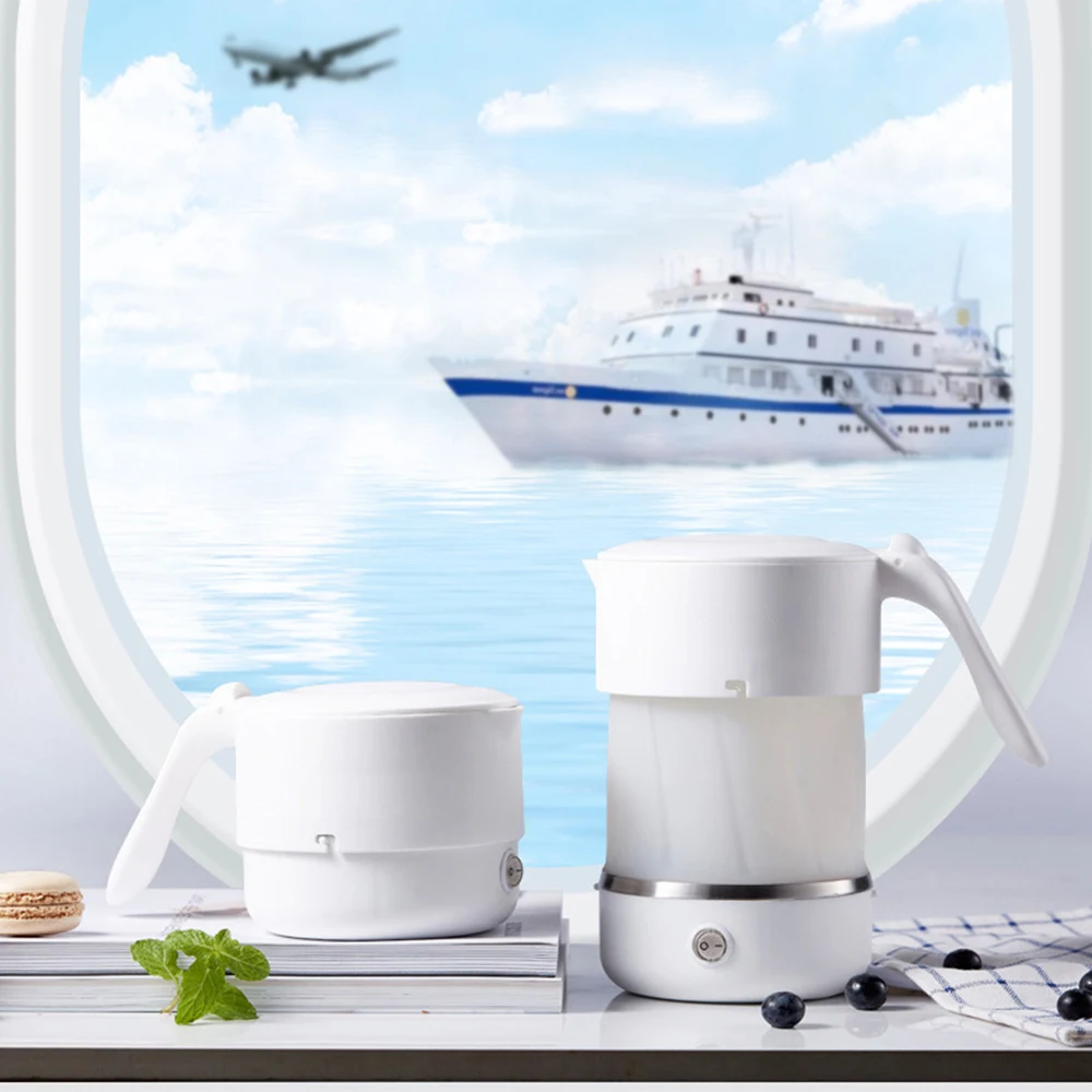 0.5L Mini Portable Travel Folding Water Kettle Silicone Instant Heating Collapsible Electric Kettle Auto Power-Off Protection
0.5L Mini Portable Travel Folding Water Kettle Silicone Instant Heating Collapsible Electric Kettle Auto Power-Off Protection