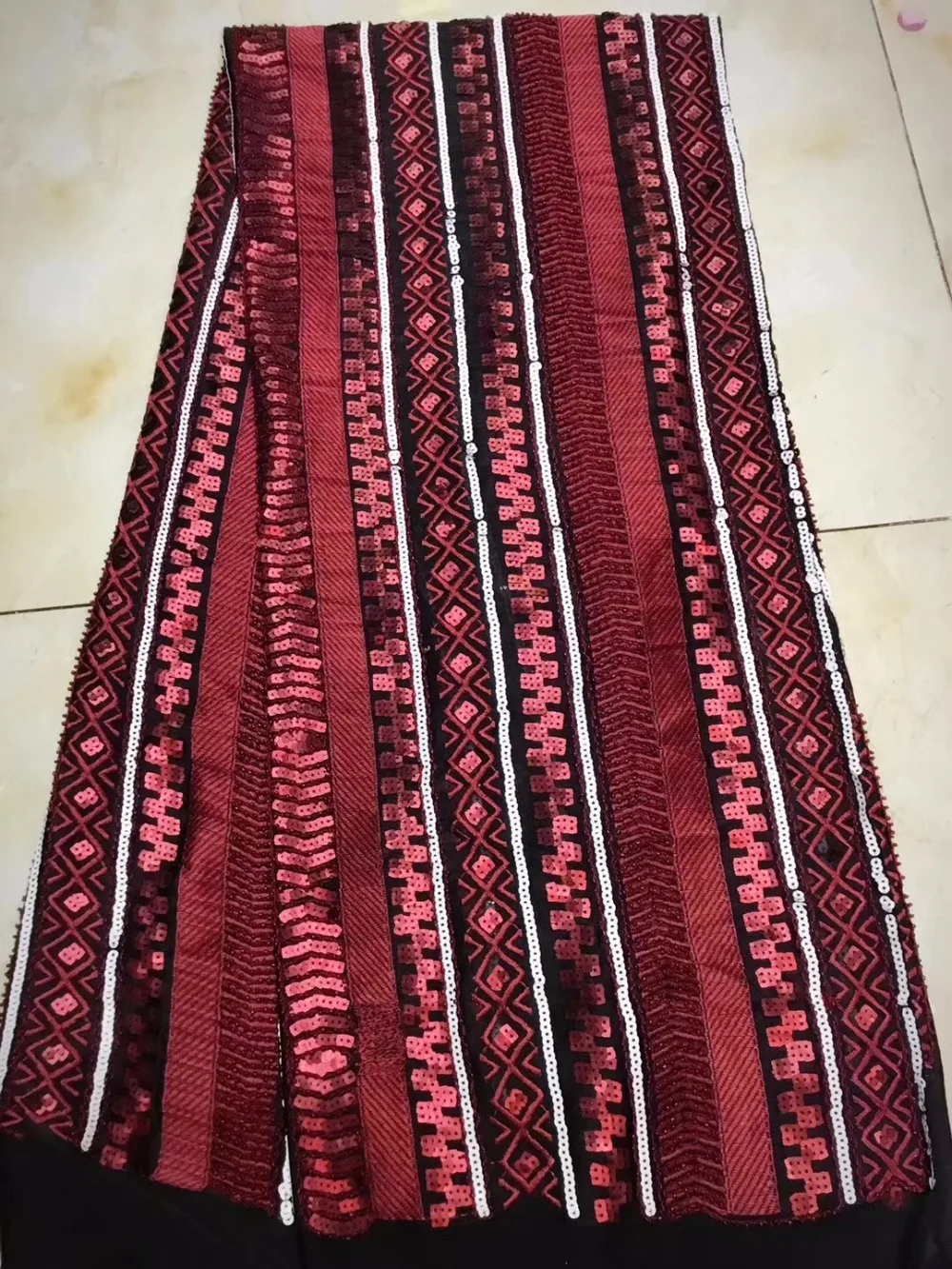 Embroidery African Net Lace Fabric Nigerian French Embroidered Lace fabric SYJ-71537 with sequins
Embroidery African Net Lace Fabric Nigerian French Embroidered Lace fabric SYJ-71537 with sequins