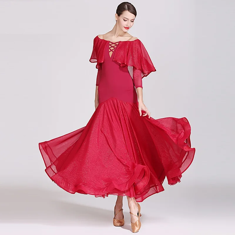ballroom dress women dance wear ballroom waltz dress rumba costumes ballroom dancing clothes spanish dance dress flamenco dress
ballroom dress women dance wear ballroom waltz dress rumba costumes ballroom dancing clothes spanish dance dress flamenco dress