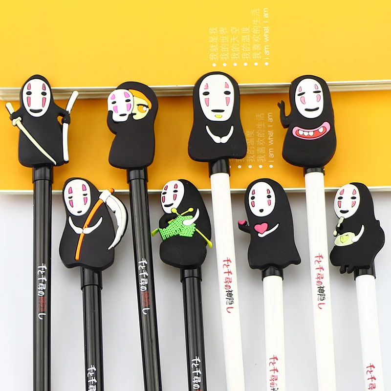 1 Pcs Korea Stationery Hayao Miyazaki Gel Pen Cute Creative Fountain Pen Qian and Chihiro Cartoon Face-less Men
1 Pcs Korea Stationery Hayao Miyazaki Gel Pen Cute Creative Fountain Pen Qian and Chihiro Cartoon Face-less Men