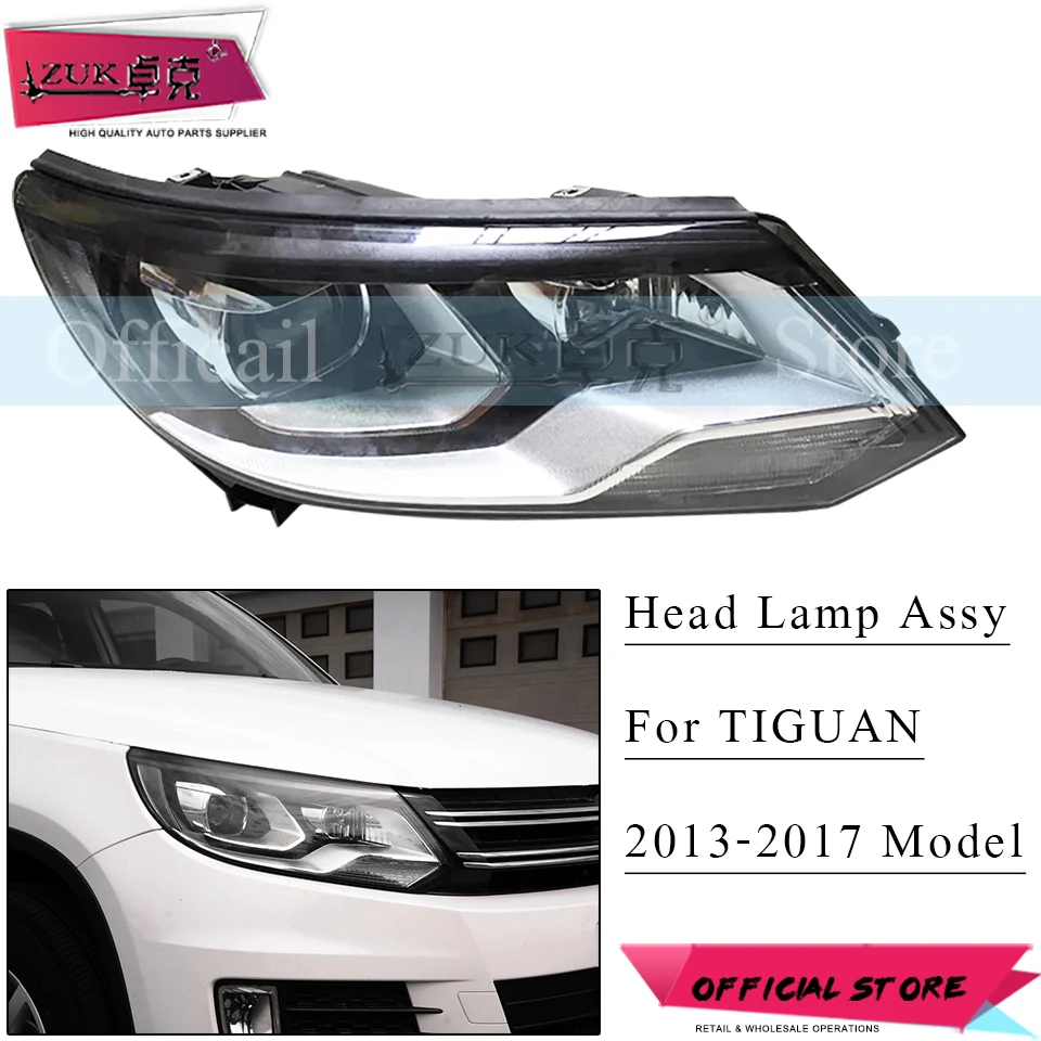 ZUK Front Headlamp Headlight Head Lamp Head Light Assy For TIGUAN 2013 2014 2015 2016 2017 For Volkswagen Low Configuration
ZUK Front Headlamp Headlight Head Lamp Head Light Assy For TIGUAN 2013 2014 2015 2016 2017 For Volkswagen Low Configuration