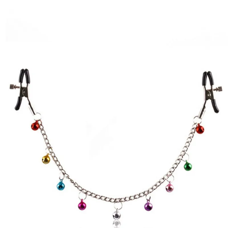 316L Stainless Steel Chain Small bell Non Piercing Clip On Nipple clamps Ring Shield Body Jewelry
316L Stainless Steel Chain Small bell Non Piercing Clip On Nipple clamps Ring Shield Body Jewelry