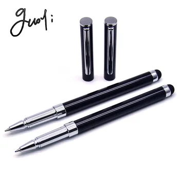 Guoyi A015 touchscreen pen gel pen Metal high-end business office gifts and corporate logo customization signature pen
Guoyi A015 touchscreen pen gel pen Metal high-end business office gifts and corporate logo customization signature pen