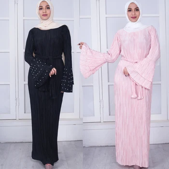 Plus Size 2018 UAE Abaya Dubai Moroccan Kaftan Arabic Jurken Muslim Pleated Hijab Dress Vestido Dresses Turkish Islamic Clothing
Plus Size 2018 UAE Abaya Dubai Moroccan Kaftan Arabic Jurken Muslim Pleated Hijab Dress Vestido Dresses Turkish Islamic Clothing