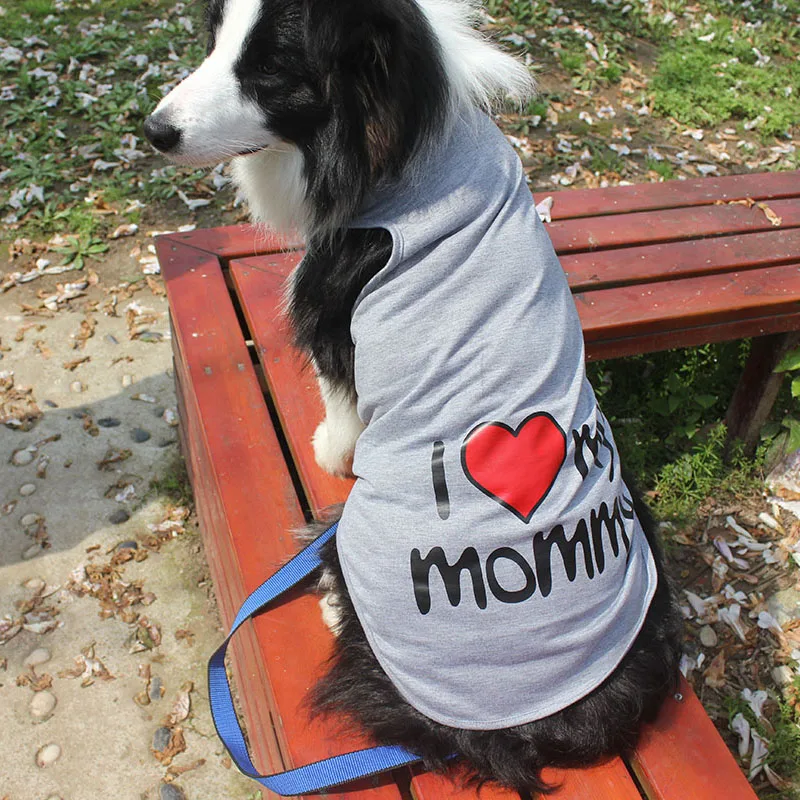 New I Love Daddy Mommy Design Vest Coat For Big Dogs Pet Dogs Coat Free Ship Dogs Clothes new clothing for dog
New I Love Daddy Mommy Design Vest Coat For Big Dogs Pet Dogs Coat Free Ship Dogs Clothes new clothing for dog