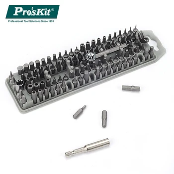 

Pro'sKit 100pcs Assorted Power Bits SD-2310 All in One Set screwdriver exchange bits for DIY ratchet Tool steel bits